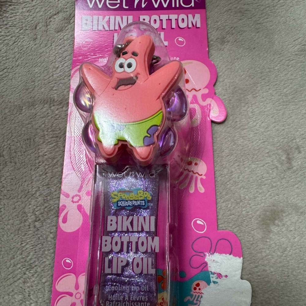 Sponge Bob collectible Patrick Wet n Wild Pink and Purple Moisturizer